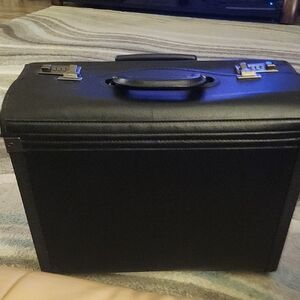 Black Leather Briefcase
